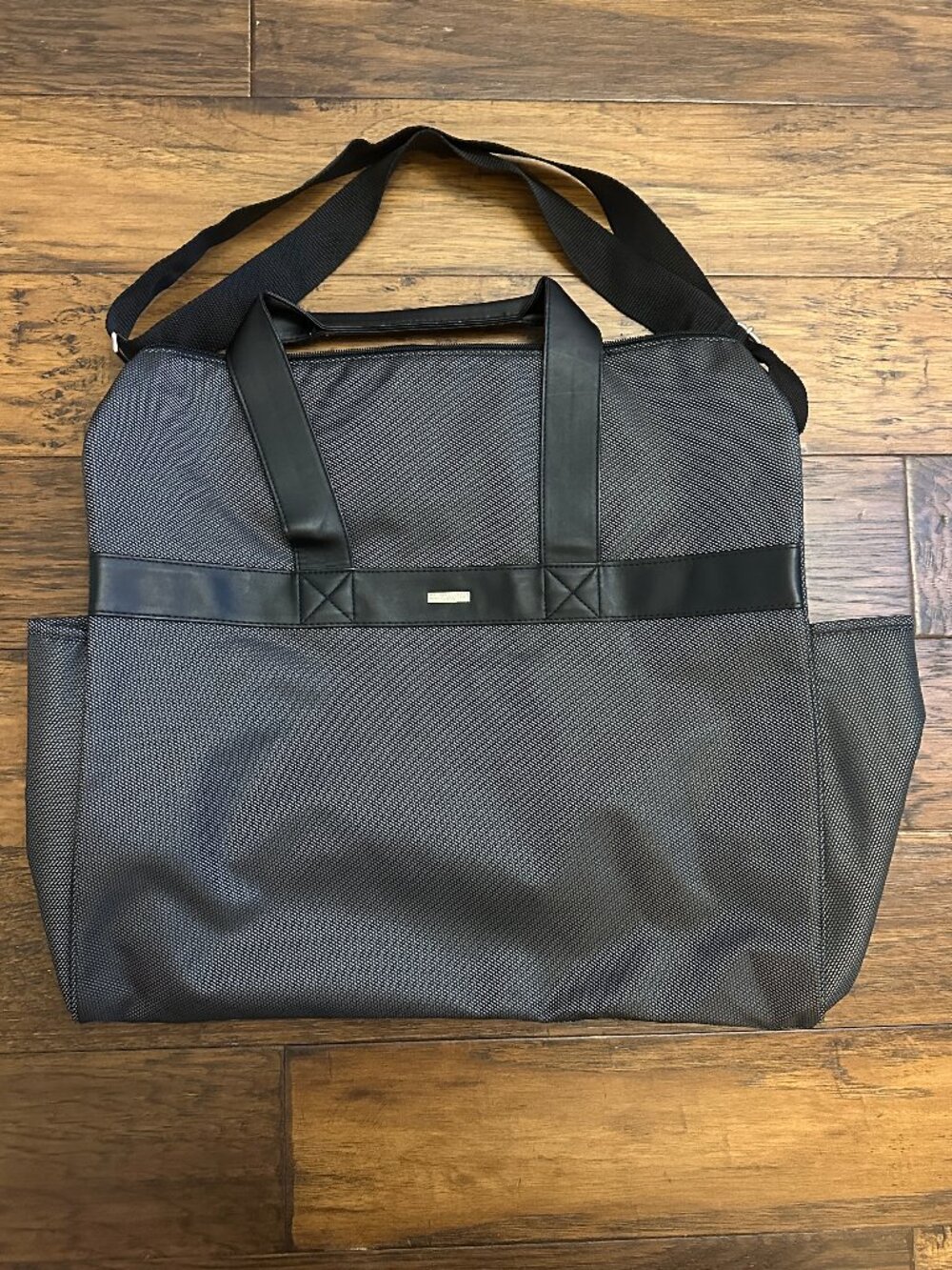 Giorgio Armani Parfums Travel Tote Bag Black Gray